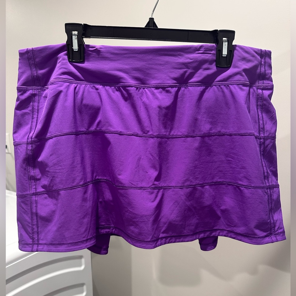 Vibrant Purple Athletic Skirt